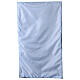 Neocatechumenal lectern cover, Immaculate Queen of Peace, light blue jacquard fabric s4