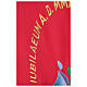 Embroidered lectern cover 2.5 m x 55 cm official Jubilee 2025 logo s12