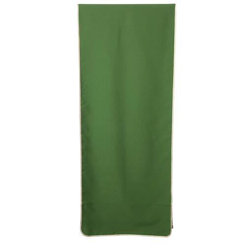 Green lectern cover with embroidered 2025 Jubilee official logo 3