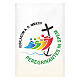 Pano de ambão Slabbinck Jubileu 2025 tecido Deco 180x45 cm logótipo oficial s2