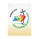 Coprileggio Slabbinck tessuto decorato logo Giubileo 2025 180x45 cm in italiano s2