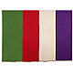Paño de atril impreso Jubileo 2025 tejido Vatican 4 colores litúrgicos s10