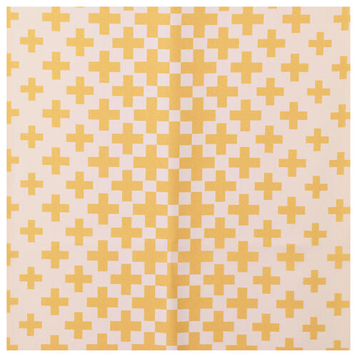 Modern lectern cover with printed crosses by Vebi Confezioni 4