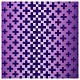 Modern lectern cover with printed crosses by Vebi Confezioni s5