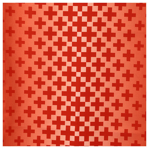 Modern Lectern Cover with Printed Crosses by Vebi Confezioni 3