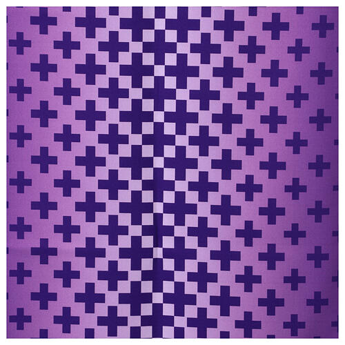 Modern Lectern Cover with Printed Crosses by Vebi Confezioni 5