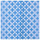 Voile de lutrin impression croix bleu ciel polyester Vebi Confezioni s2