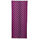 Paño de atril color violeta poliéster con cruces impresas Vebi Confezioni s3