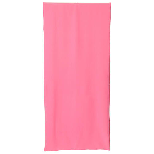 Paño de atril rosa bordado oro PAX uva y trigo 3