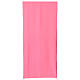 Pink pulpit cover with IHS embroidery and gold cross s3