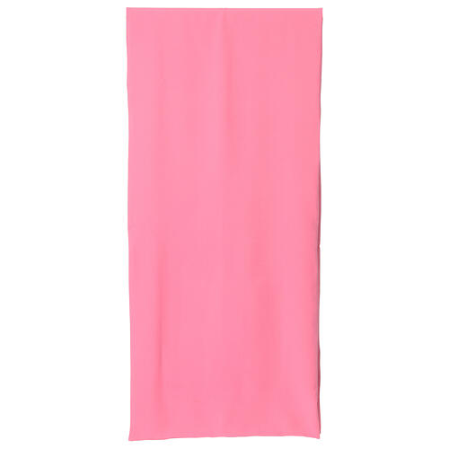 Voile de lutrin rose croix IHS raisin et blé 3