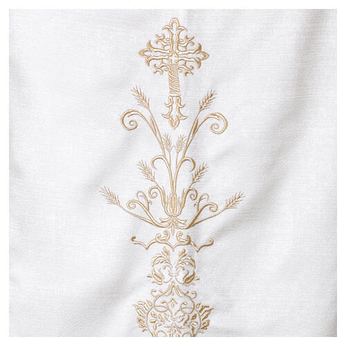 Lectern Cover with Gold Embroidery Decor and Ears of Wheat 8