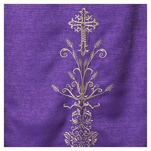 Lectern Cover with Gold Embroidery Decor and Ears of Wheat 10