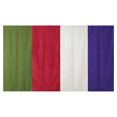 Voile de lutrin broderies épis et vigne 11