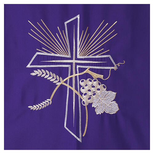 Lectern Cover with Wheat and Vine Embroidery 10