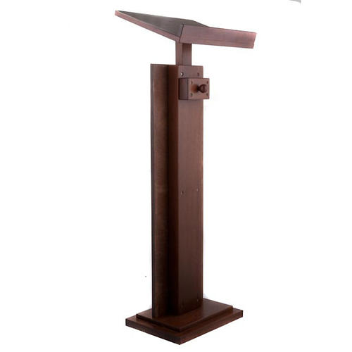 Ambone legno Cristo Pantocratore 5