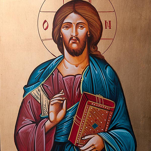 Wood pulpit - Christ Pantocrator 6