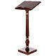 Golden decorated wood lectern s5