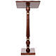 Golden decorated wood lectern s9