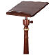 Golden decorated wood lectern s2