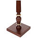 Golden decorated wood lectern s8