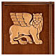 Ambona drewno orzechowe symbole 4 ewangelistów s4