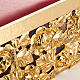 Book stand made of gold-plated cast brass s2