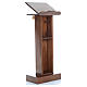 Lectern in wood with capital H125cm s3