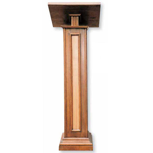 Lutrin à colonne en bois 130 cm 1