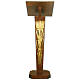 Lectern in wood with adjustable height s1