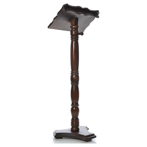 Pulpit stojący drewno lite tłoczone  regulowana wysokość h 130 cm 3