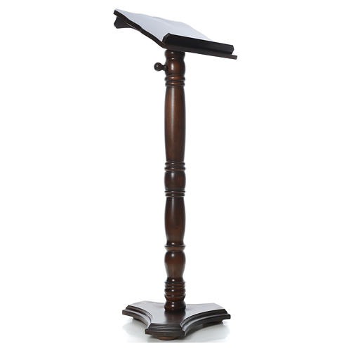 Pulpit stojący drewno lite tłoczone  regulowana wysokość h 130 cm 4