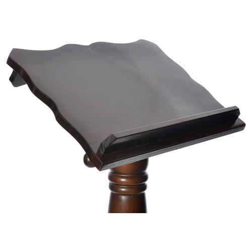 Pulpit stojący drewno lite tłoczone  regulowana wysokość h 130 cm 5