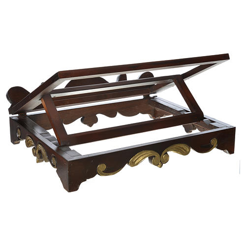 Tischpult aus Holz Barock Stil 40x30cm 3