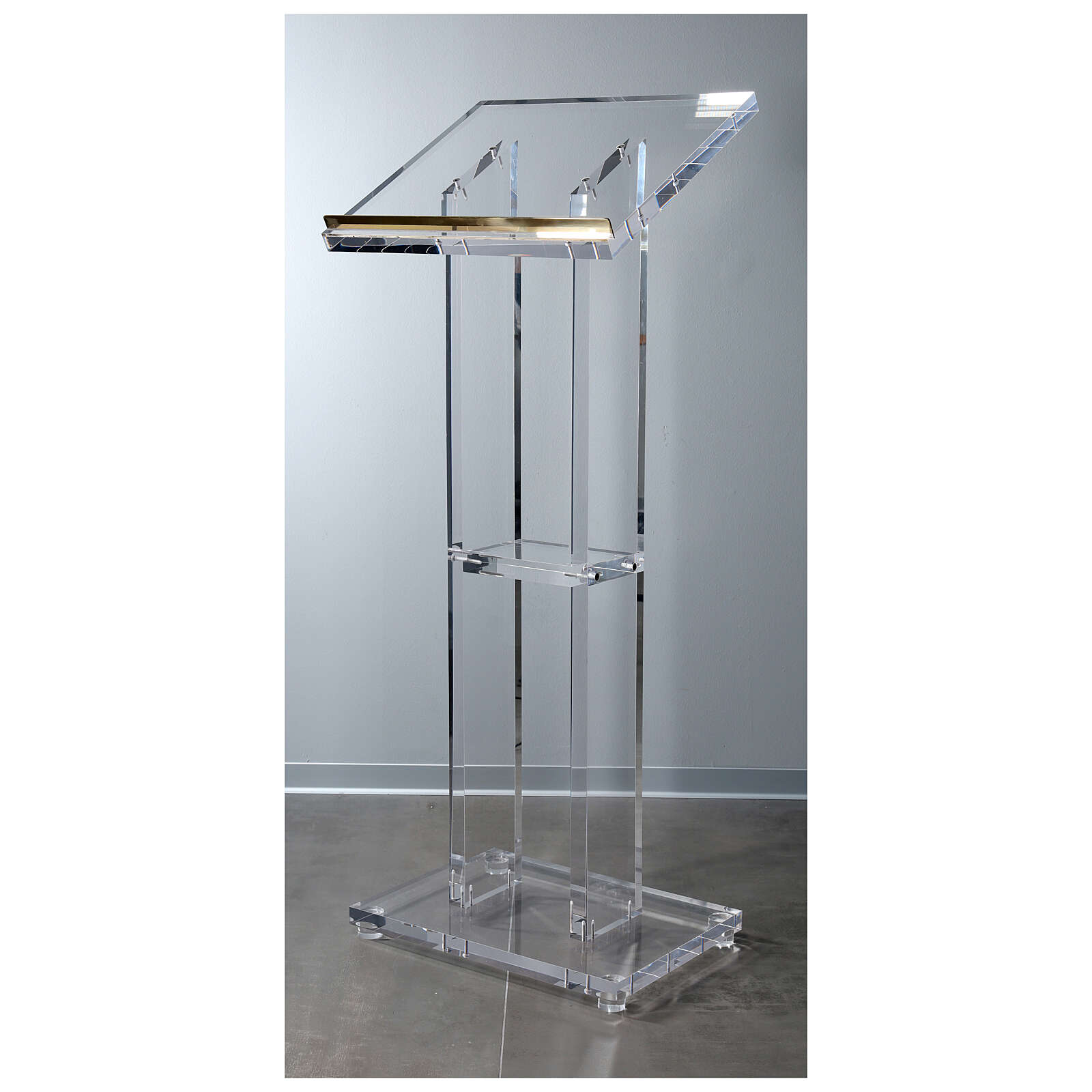 Molina lectern in perspex online sales on HOLYART.co.uk