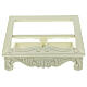 Atril de mesa madera barroco blanco s1