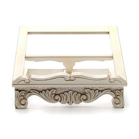 Leggii da tavolo: Leggio da mensa barocco color avorio