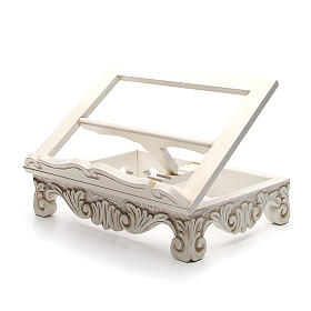 Leggii da tavolo: Leggio da mensa barocco color avorio