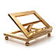Tischpult aus Holz mit Blattgold 35x40 cm s4