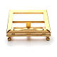Table lectern in gold leaf 35x40cm s11
