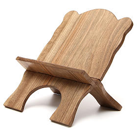 Atril de mesa de madera de nogal simple Monjes de Belén