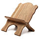 Atril de mesa de madera de nogal simple Monjes de Belén s2