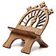 Book stand hand carved by the Bethlehem monks in Europena walnut wood s2