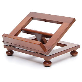 Atril de mesa madera de nogal 25x20 cm