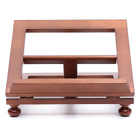 Atril de mesa madera de nogal 30x24 cm