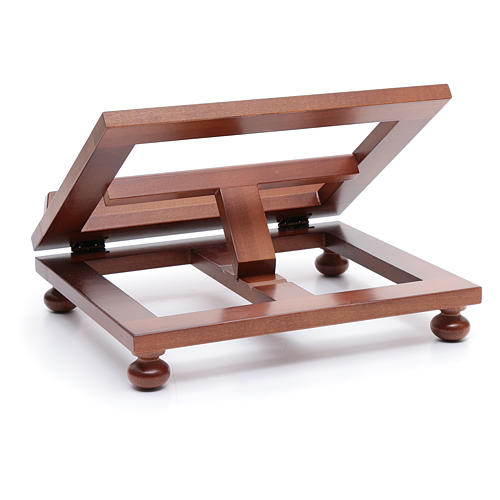 Atril de mesa madera de nogal 30x24 cm 3