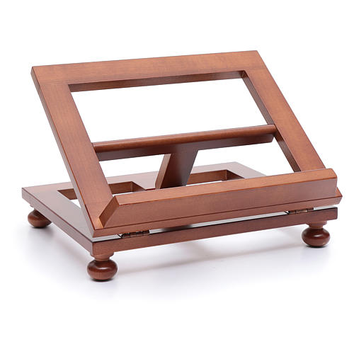 Atril de mesa madera de nogal 30x24 cm 4