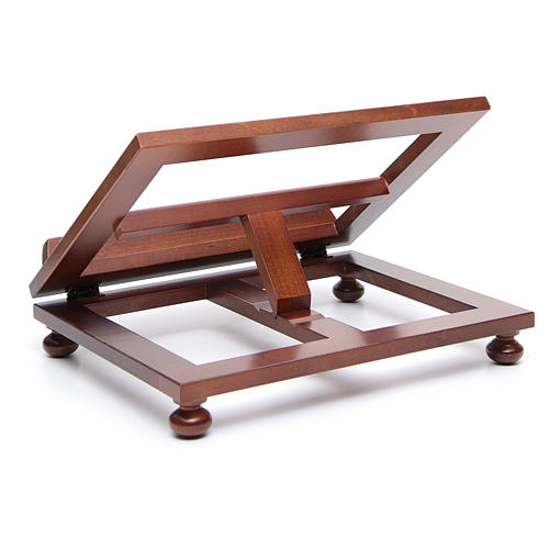 Atril de mesa madera de nogal 35x28 cm 4