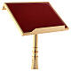 Mównica na stojaku odlewany mosiądz złoto 24K styl barokowy s8