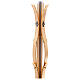 Atril columna motivos curvilíneos latón dorado s5
